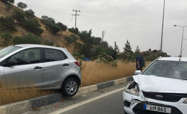 Lefkoşa – Girne anayolunda trafik kazası