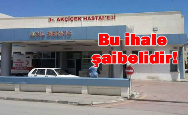 Girne Devlet Hastanesi 250 Bin TL’ye yakın zarar edecek!