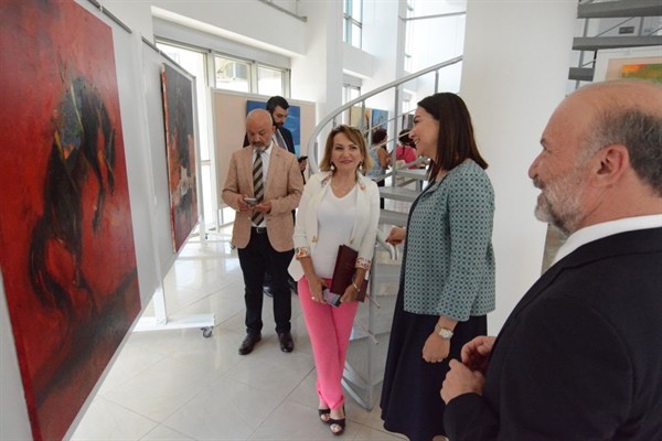 “Türkiye-Azerbaycan Sanatçıları Sergisi” açıldı