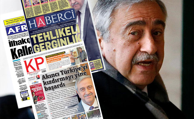 Kıbrıs Türk basını Akıncı'nın yeni gerginliğini nasıl gördü?