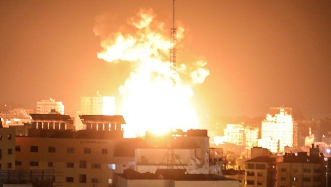 İsrail'in Gazze'ye yönelik saldırıları 8. gününe girdi