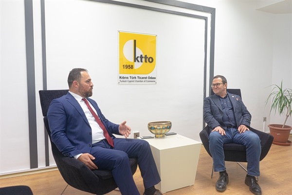 Cavuş, KTTO Başkanı Deniz’i ziyaret etti