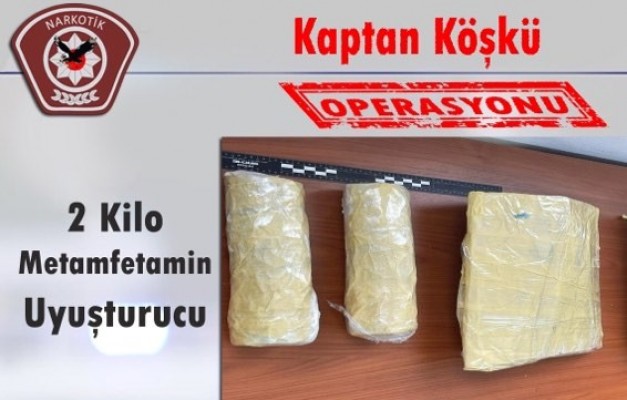 Taşucu-Girne feribotunda 3 Milyon TL'lik uyuşturucu ele geçirildi