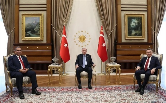 Sucuoğlu’nun Erdoğan’la görüşmesi tamamlandı