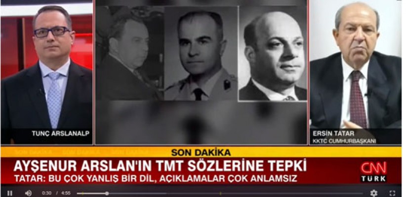 Tatar'dan Ayşenur Arslan'ın TMT sözlerine çok sert tepki
