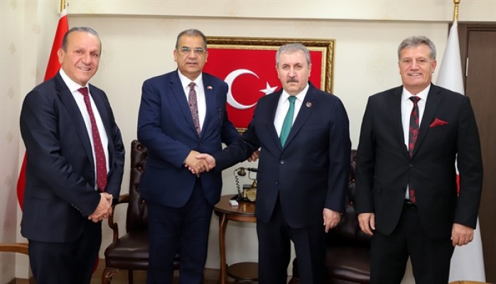 Sucuoğlu, BBP Genel Merkezi’ni ziyaret etti