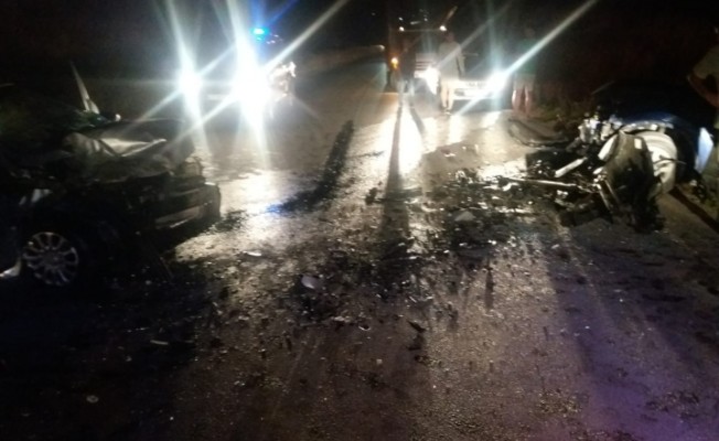 Girne-Tatlısu anayolunda trafik kazası.. 3 yaralı