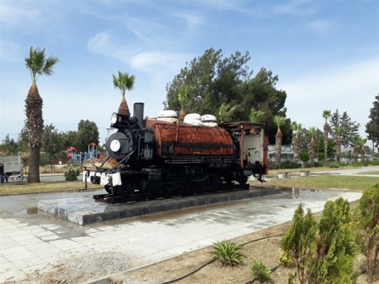 Güzelyurt’taki tarihi istasyon, bahçesinde trenle müze olarak hayat buluyor