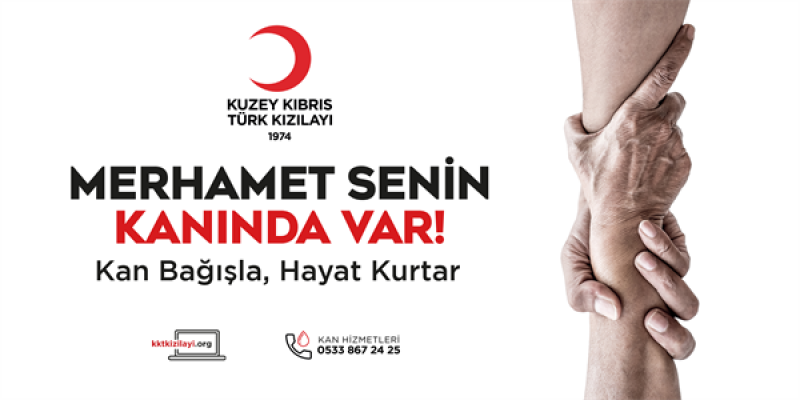 Kuzey Kıbrıs Türk Kızılayı kan bağışı kampanyası başlattı
