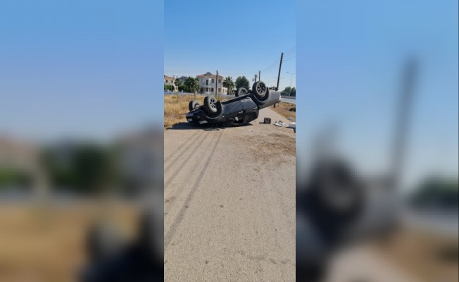 28 yaşındaki sürücü yaralandı
