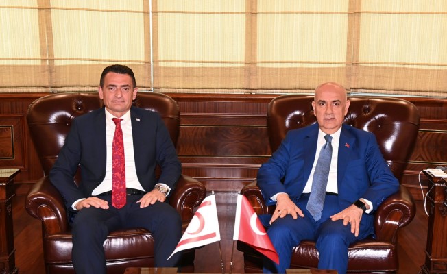 Bakan Oğuz, Ankara'da Tarım ve Orman Bakanı Kirişçi ile görüştü