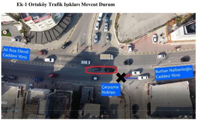 Ortaköy’de trafik ışıklarında Pazar günü düzenleme yapılacak