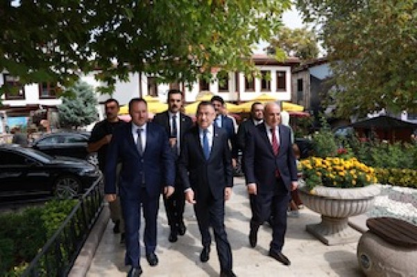 Bakan Öztürkler, Türkiye Cumhurbaşkanı Yardımcısı Fuat Oktay ile görüştü