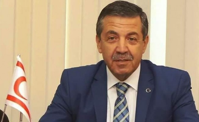 Dışişleri Bakanı Ertuğruloğlu adadan ayrıldı