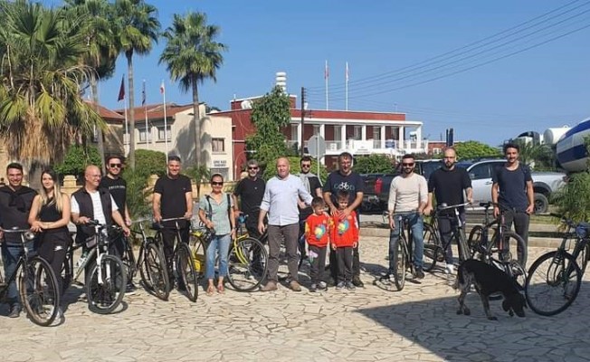 Reşat Kansoy Bisikletlerle Güzelyurt Turu’na katıldı