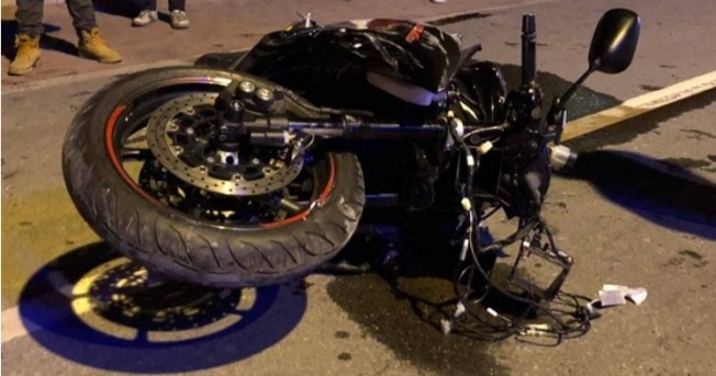 Yayaya motosiklet çarptı 1 ölü 1 ağır yaralı!