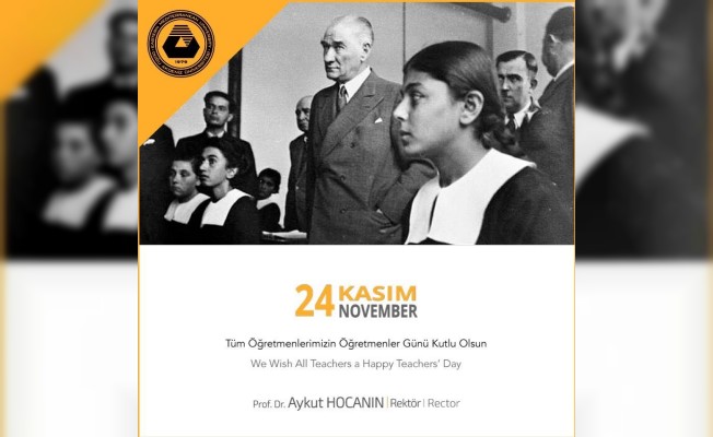 Aykut Hocanın  24 Kasım Öğretmenler Günü’nü kutladı