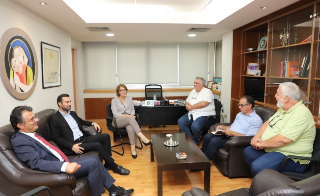 CTP, Güney Kıbrıs’ta çalışan Kıbrıslı Türklerin sorunlarını PEO ile görüştü