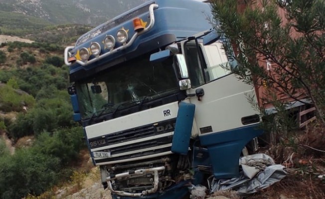 Girne-Değirmenlik anayolunda trafik kazası...