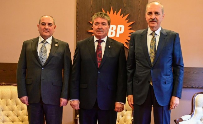 Türkiye ve Azerbaycan iktidar partilerinin temsilcileri UBP’yi ziyaret etti