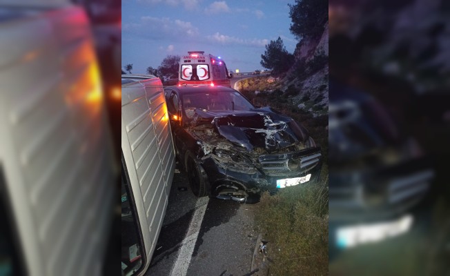 Arapköy'de trafik kazası: 1 yaralı