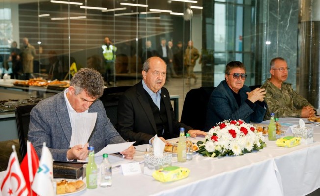 Tatar Ercan'da üst düzey toplantıya başkanlık etti