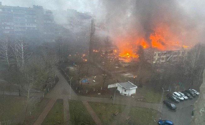 Ukrayna'da helikopter düştü İçişleri Bakanı da hayatını kaybetti