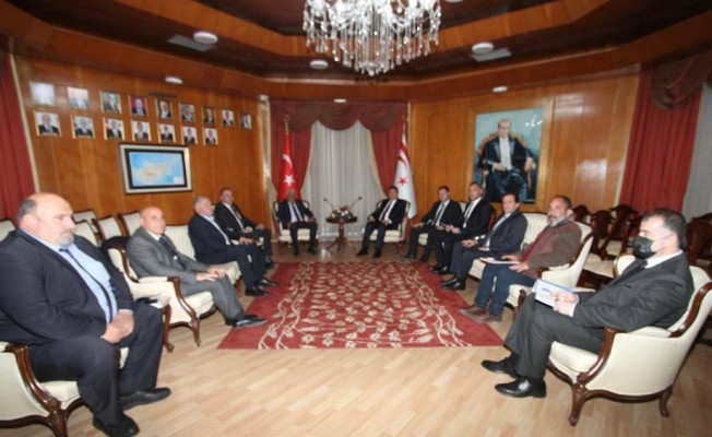 Başbakanlıkta depremle ilgili değerlendirme toplantısı düzenlendi