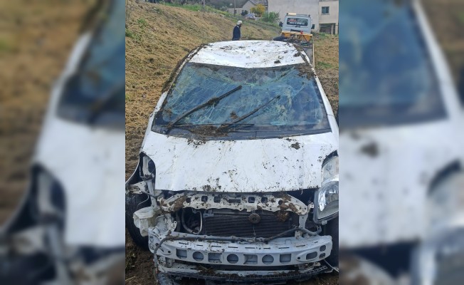 Değirmenlik'te trafik kazası Naciye Özcan yaralandı