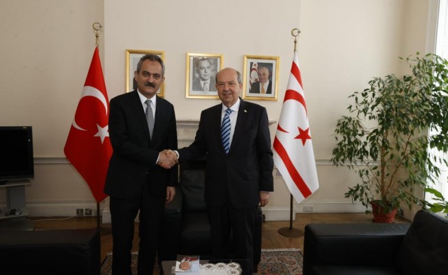 Tatar, Türkiye Milli Eğitim Bakanı Özer’i kabul etti