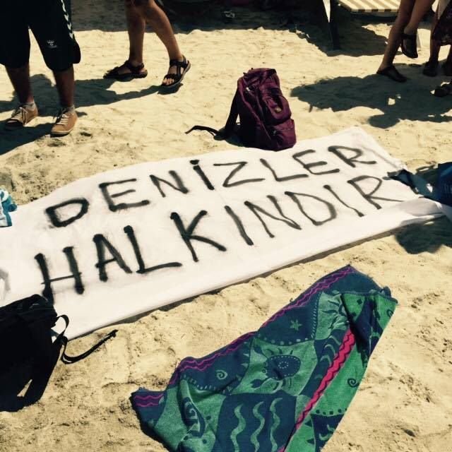 Baraka Kültür Merkezi plajlarının kiralanmasına karşı mücadeleye destek belirtti