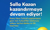 Salla Kazan ile 13 milyon dakika ve 2 milyon GB internet Turkcell’lilerin oldu.